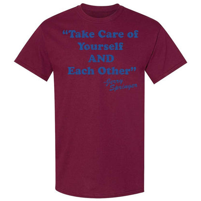 Take Of Yourself And Each Other - Maroon - 21