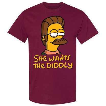 She Wants The Diddly - Maroon - 21