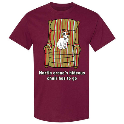 Martin crane hideous chair has to go - Maroon - 21