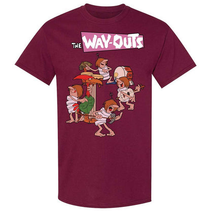 The Way-Outs Groovy 60's - Maroon - 21