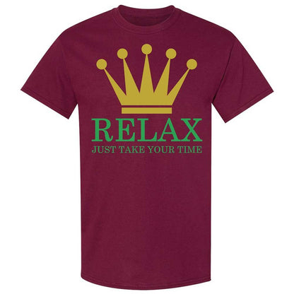 Relax Just Take Your Time - Maroon - 21