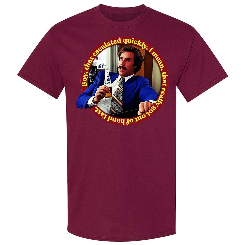 Classic Unisex T-Shirt - Q9J1EGS1 - Maroon - 21