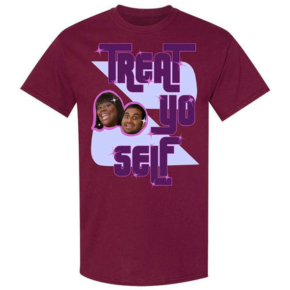 Treat Yo Self - Maroon - 21