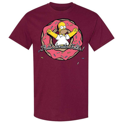 Classic Unisex T-Shirt - V96JG38K - Maroon - 21