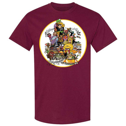 Muppet Graffiti - Maroon - 21