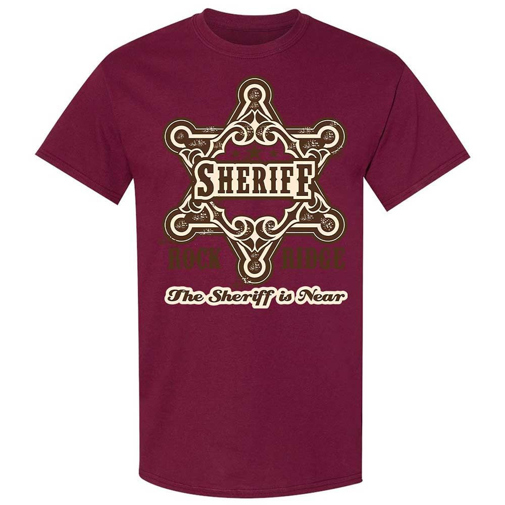 The Sheriff of Rockridge is Near! - Maroon - 21
