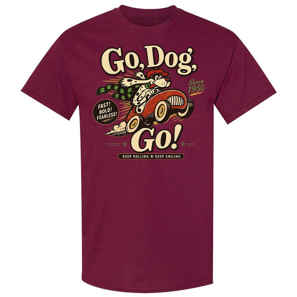 Classic Unisex T-Shirt - RUJZ1N5M - Maroon - 21