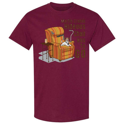 Martin Crane's Hideous Chair - Maroon - 21