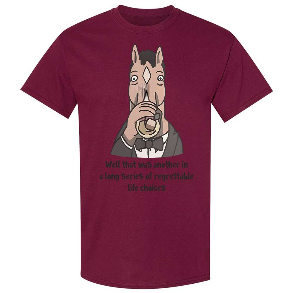 Classic Unisex T-Shirt - JQF1369D - Maroon - 21