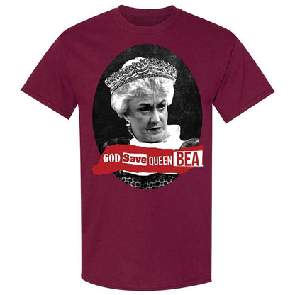 God Save Queen Bea - Maroon - 21