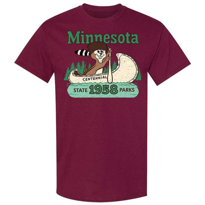 Classic Unisex T-Shirt - PYD9JYCK - Maroon - 21