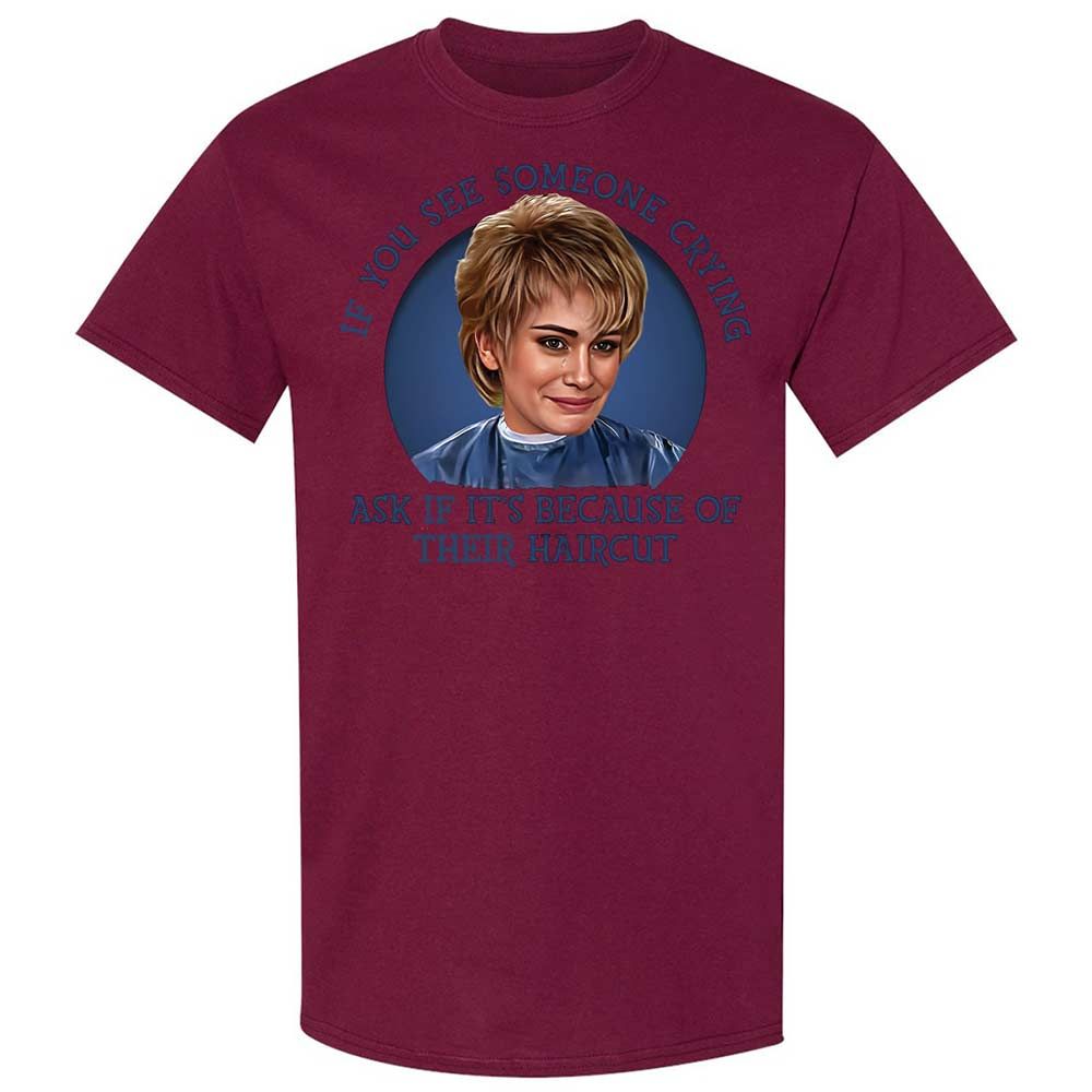 Classic Unisex T-Shirt - KHR4T8XM - Maroon - 21