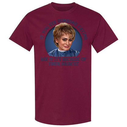 Classic Unisex T-Shirt - KHR4T8XM - Maroon - 21