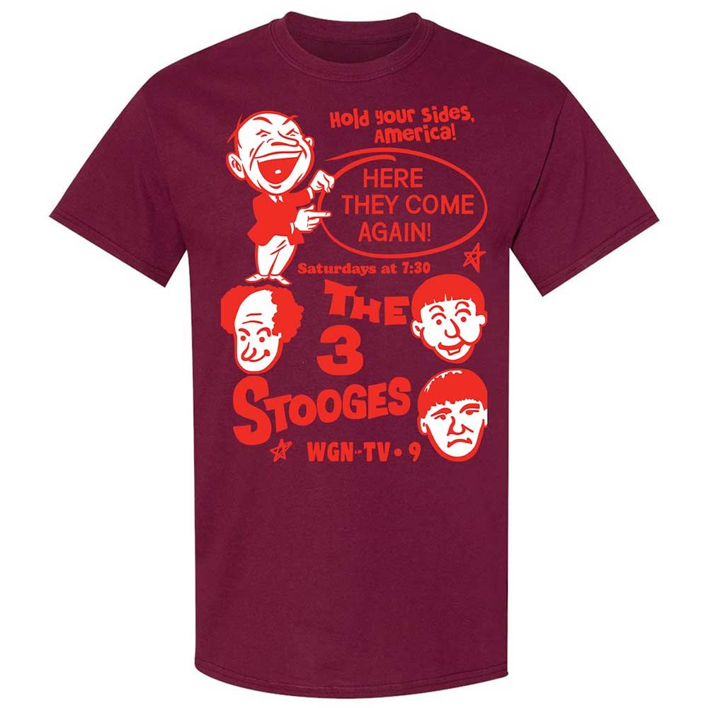 The 3 Stooges - Maroon - 21