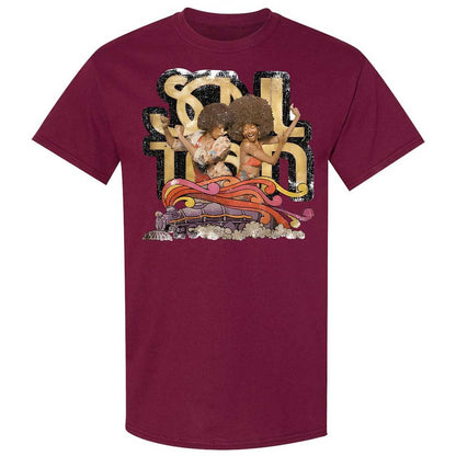 Retro Soul Train Dance Vibes - Maroon - 21