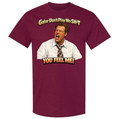 Classic Unisex T-Shirt - 4K4E6522 - Maroon - 21