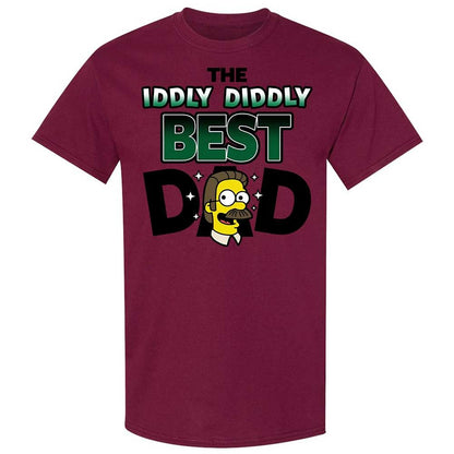 The Iddly diddly best dad - Maroon - 21