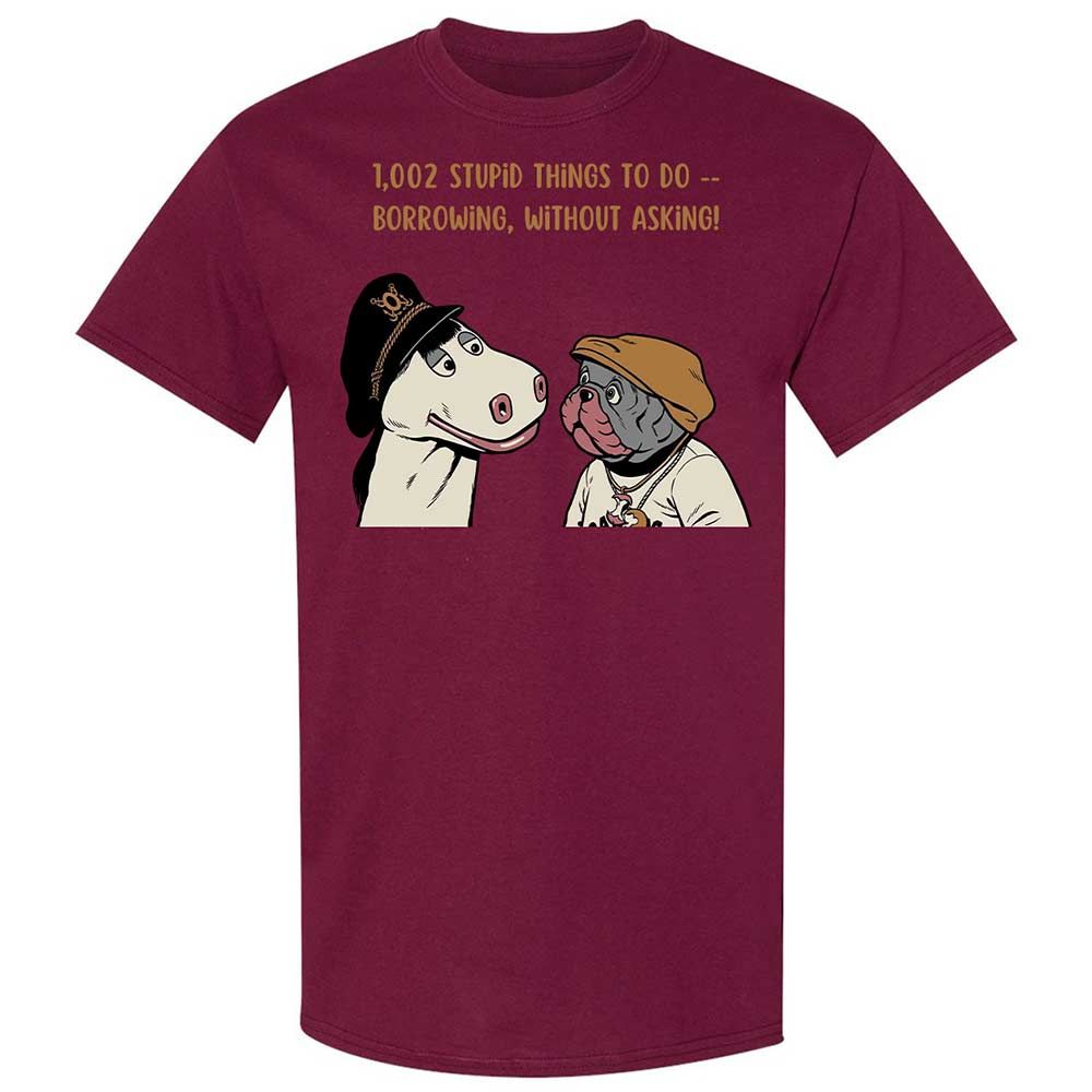 Classic Unisex T-Shirt - 8JZ6GG8A - Maroon - 21