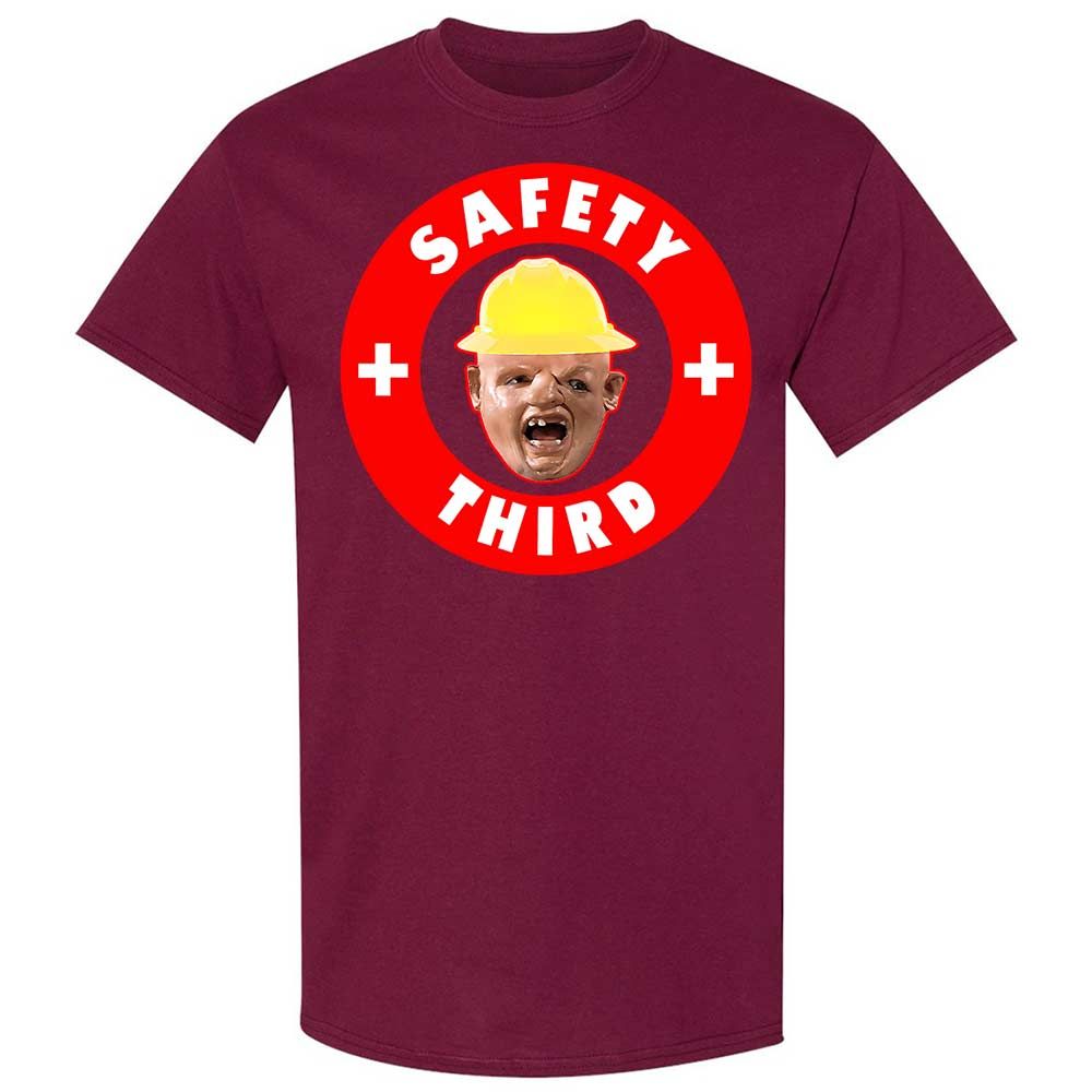 Safety Third - Maroon - 21