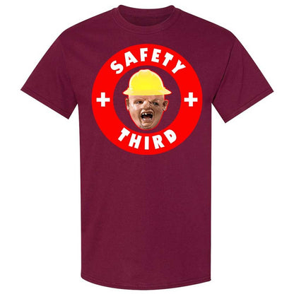 Safety Third - Maroon - 21