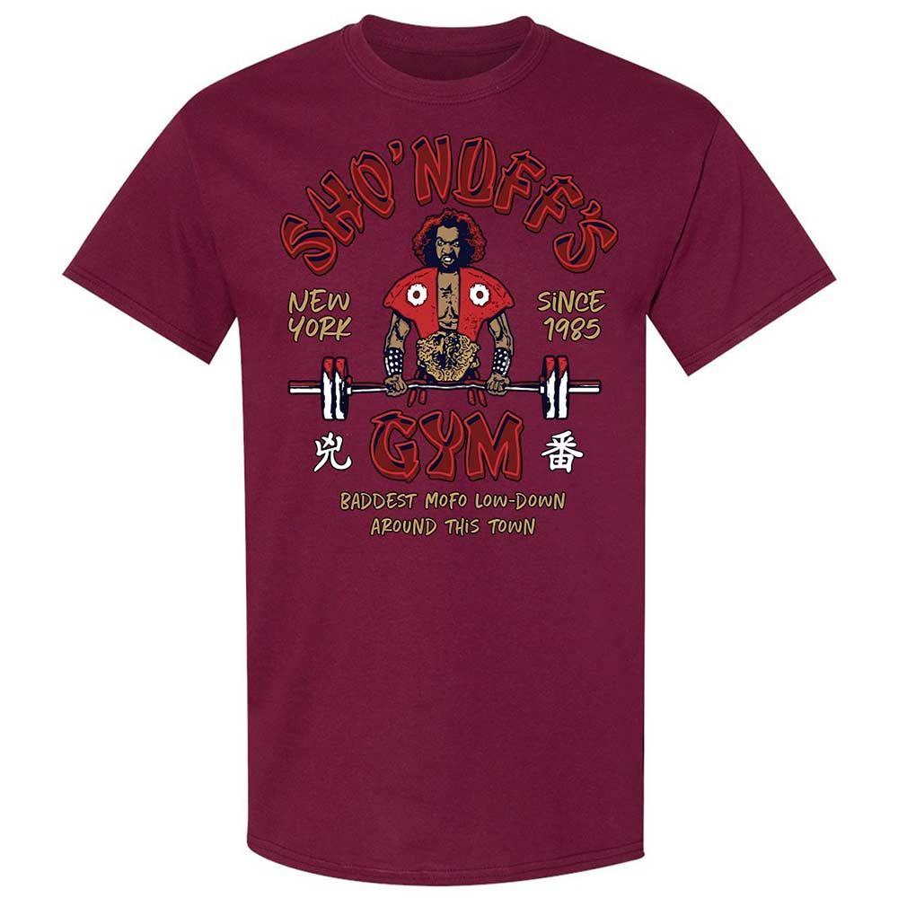 Sho'nuff's Gym - Maroon - 21