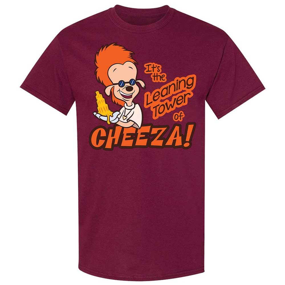 Leaning Tower of Cheeza - Maroon - 21
