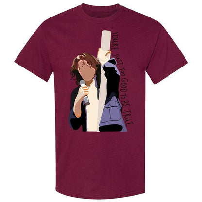 Classic Unisex T-Shirt - UVURJM93 - Maroon - 21