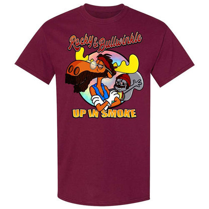 Funny Up In Smoke - Maroon - 21