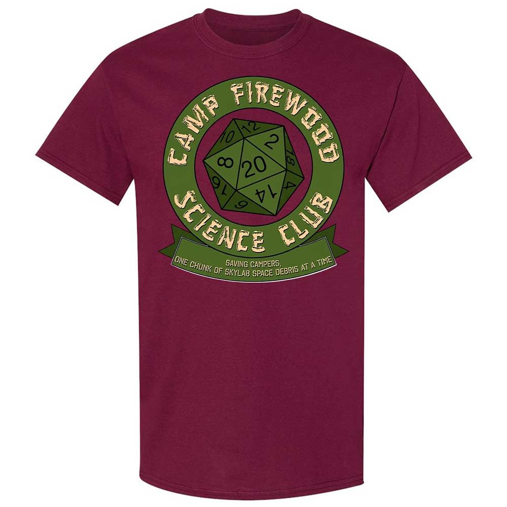Camp Firewood Science Club - Maroon - 21