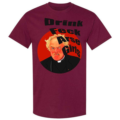 Classic Unisex T-Shirt - XZTAH1CU - Maroon - 21