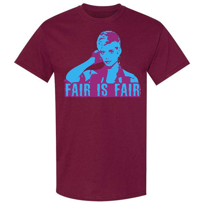Fair is Fair - Maroon - 21