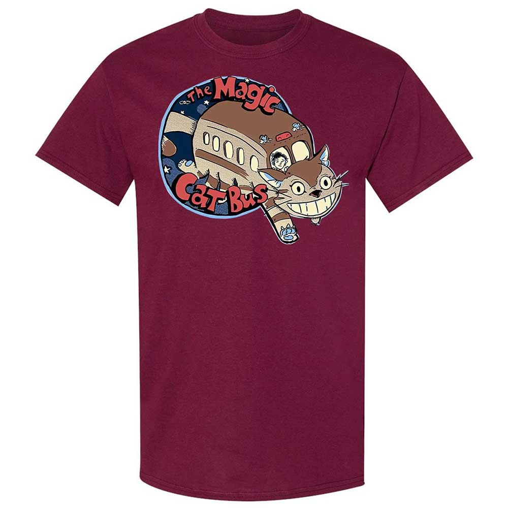 The Magic Catbus - Maroon - 21