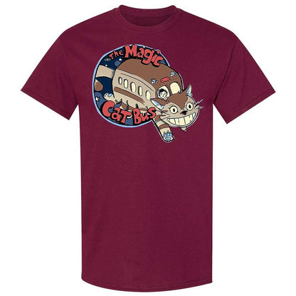 The Magic Catbus - Maroon - 21