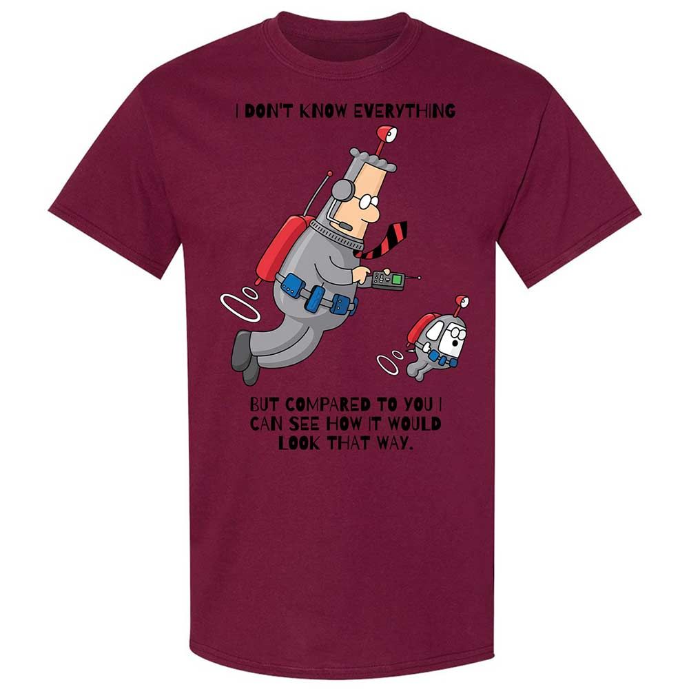 I don't know everything - Maroon - 21