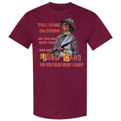 Classic Unisex T-Shirt - DE6G4GY6 - Maroon - 21