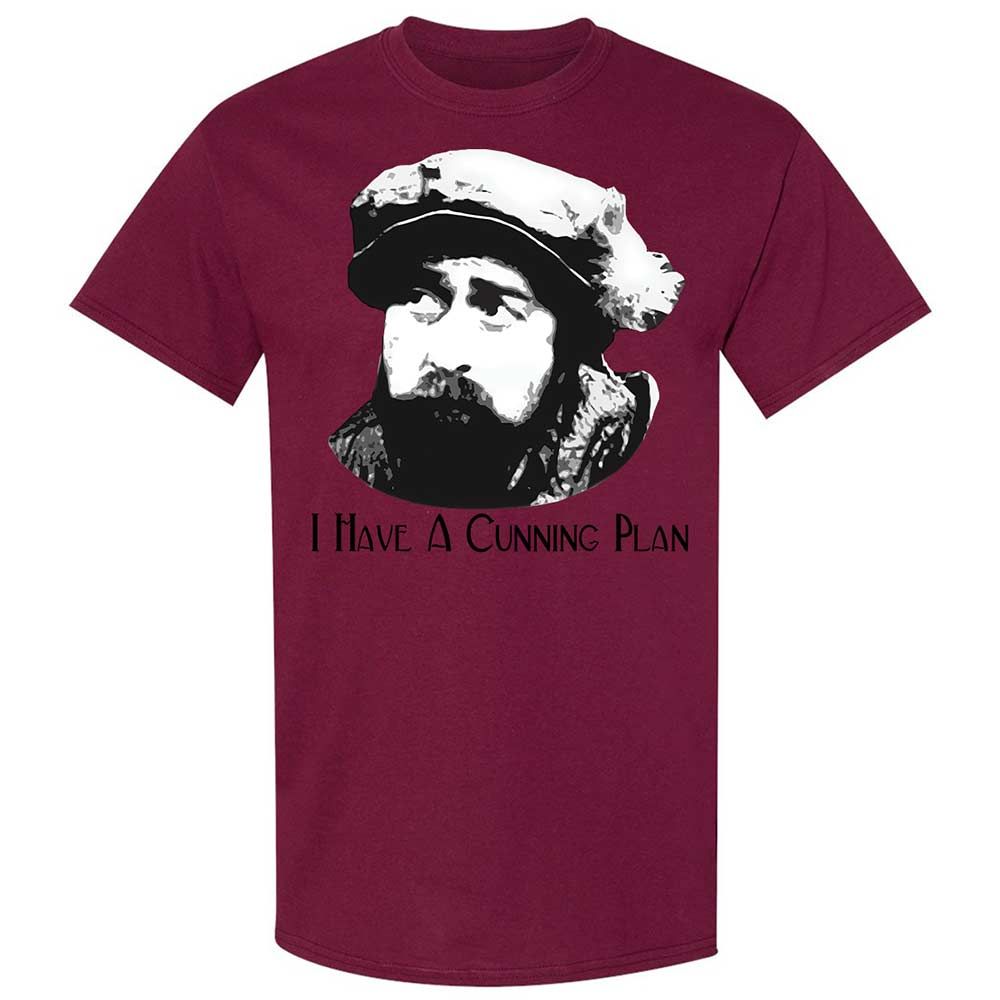 I Have A Cunning Plan - Maroon - 21