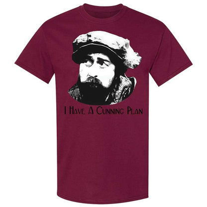 I Have A Cunning Plan - Maroon - 21