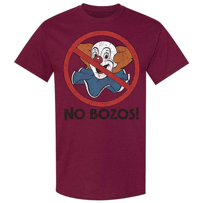 No Bozos - Maroon - 21