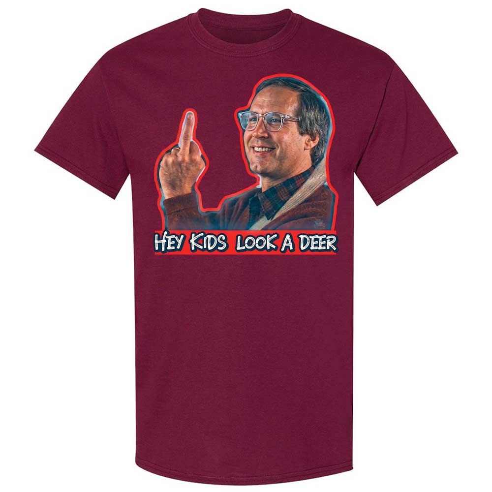 Hey Kids, Look a Deer - Maroon - 21