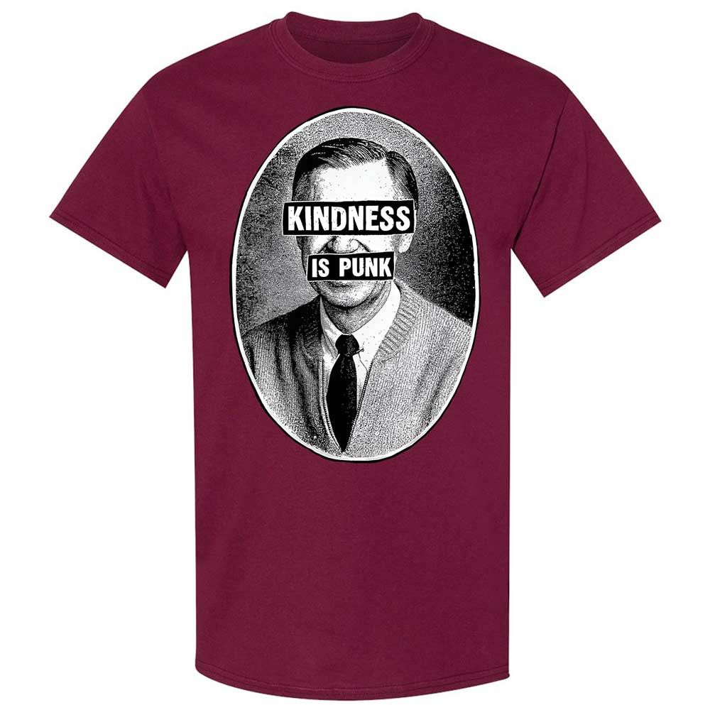 Kindness is Punk - Maroon - 21