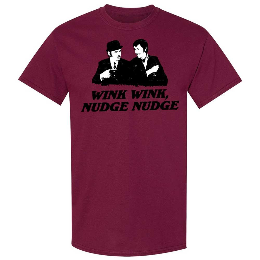 Wink Wink, Nudge Nudge - Maroon - 21