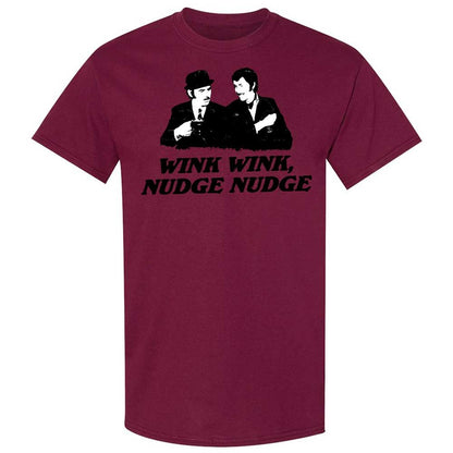 Wink Wink, Nudge Nudge - Maroon - 21