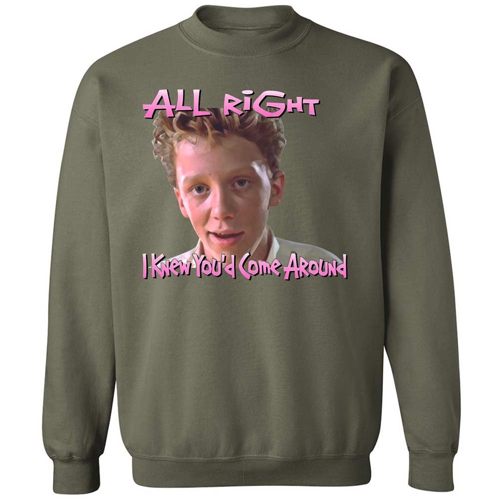 Classic Unisex Sweatshirt - W84LUXGE - Military Green - 21