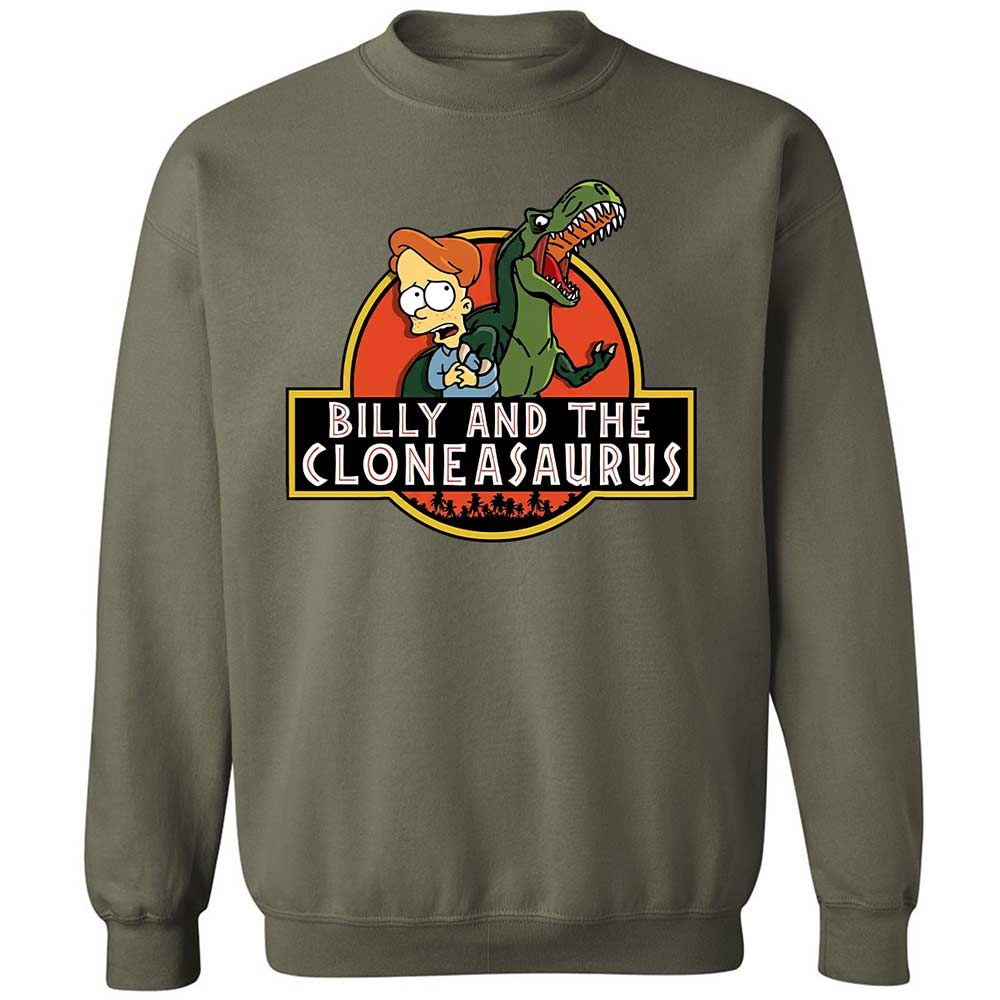 Billy And The Cloneasaurus - Military Green - 21