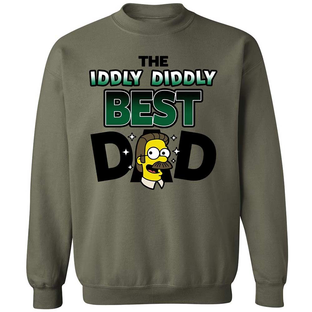 The Iddly diddly best dad - Military Green - 21