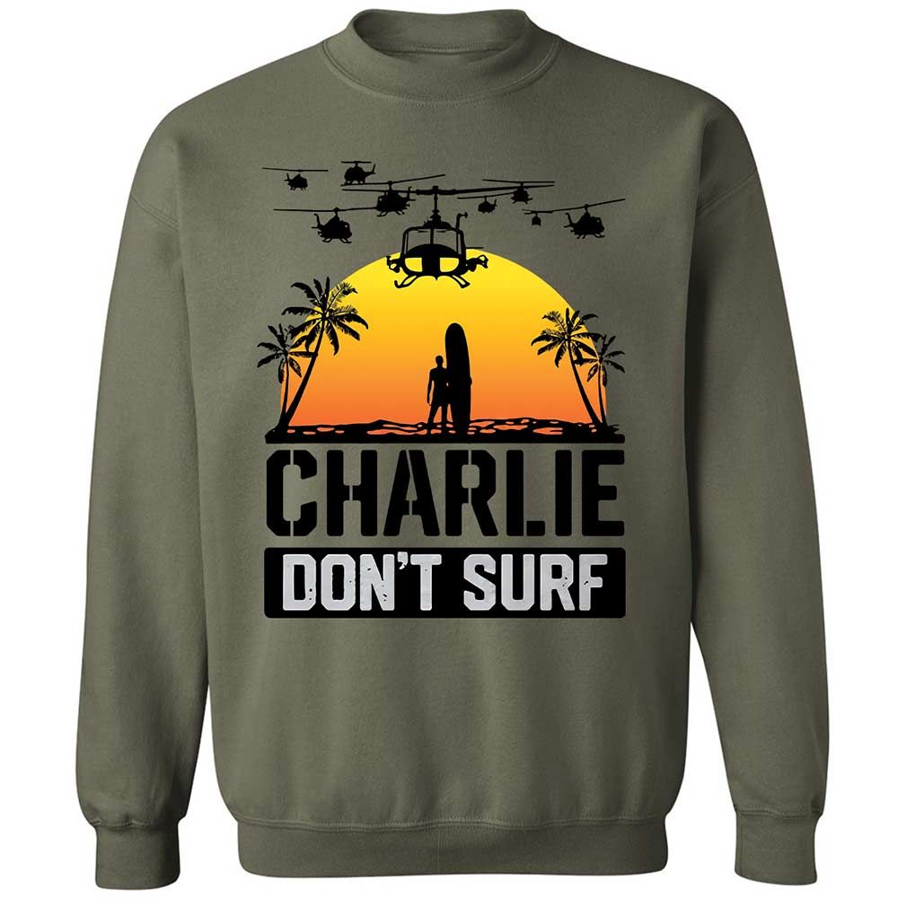 Classic Unisex Sweatshirt - BZ2WSEMC - Military Green - 21