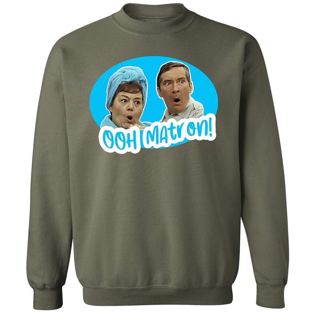 Classic Unisex Sweatshirt - H3RHGJ5L - Military Green - 21