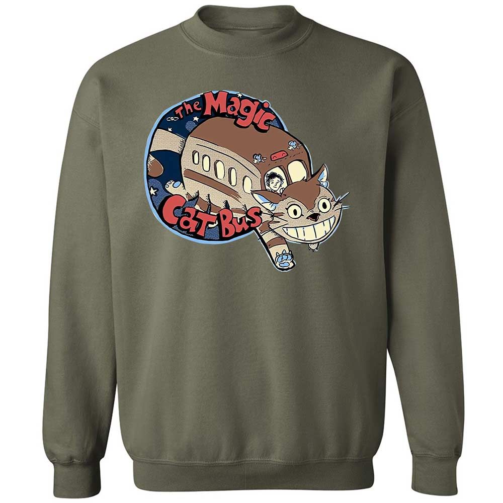 The Magic Catbus - Military Green - 21