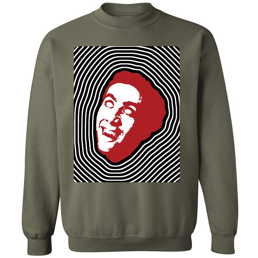 Psychedelic Nicolas Cage - Military Green - 21