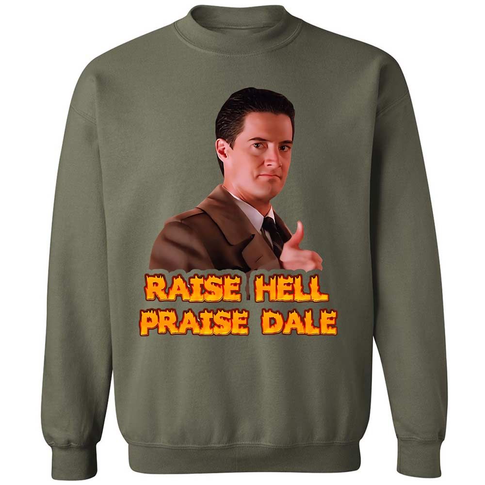 Classic Unisex Sweatshirt - N7B9FFT7 - Military Green - 21